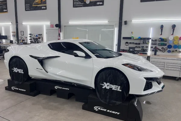 white corvette